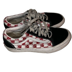 Vans Old School Checkerboard Sneakers Shoes Women’s 6 Men’s 4.5